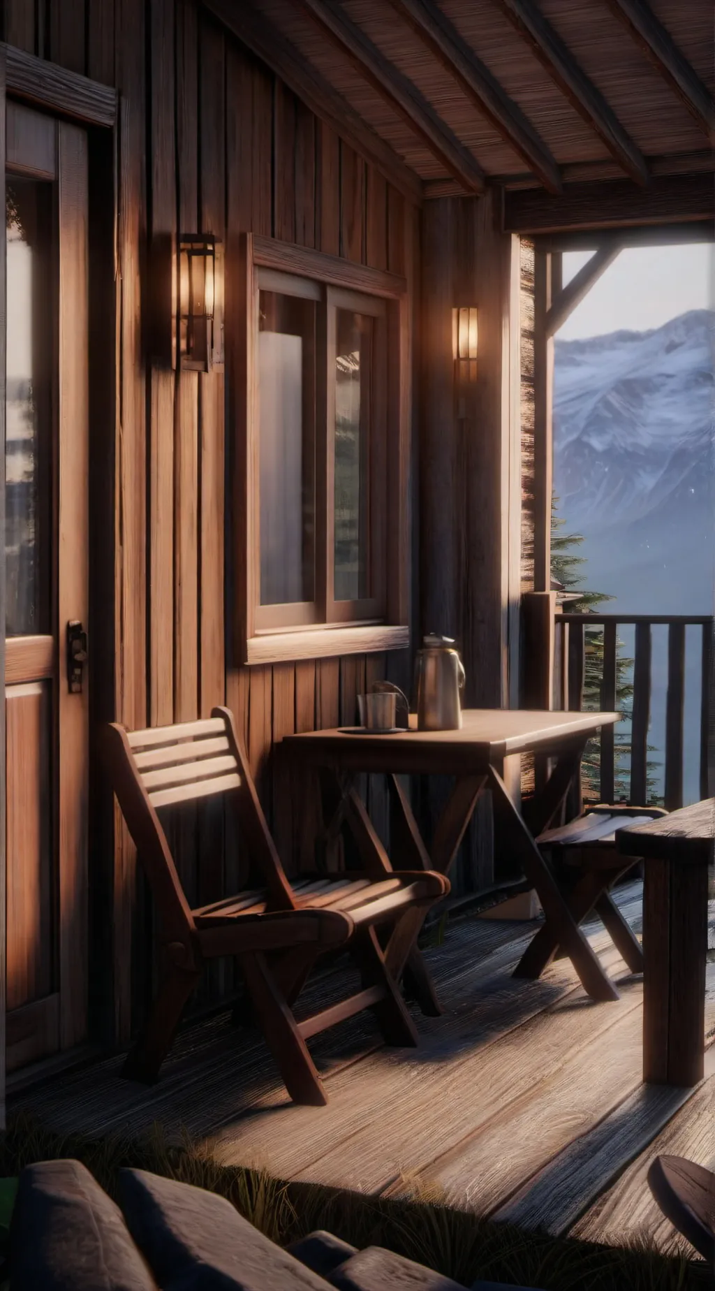 ai character: HH x DS Sleepover background