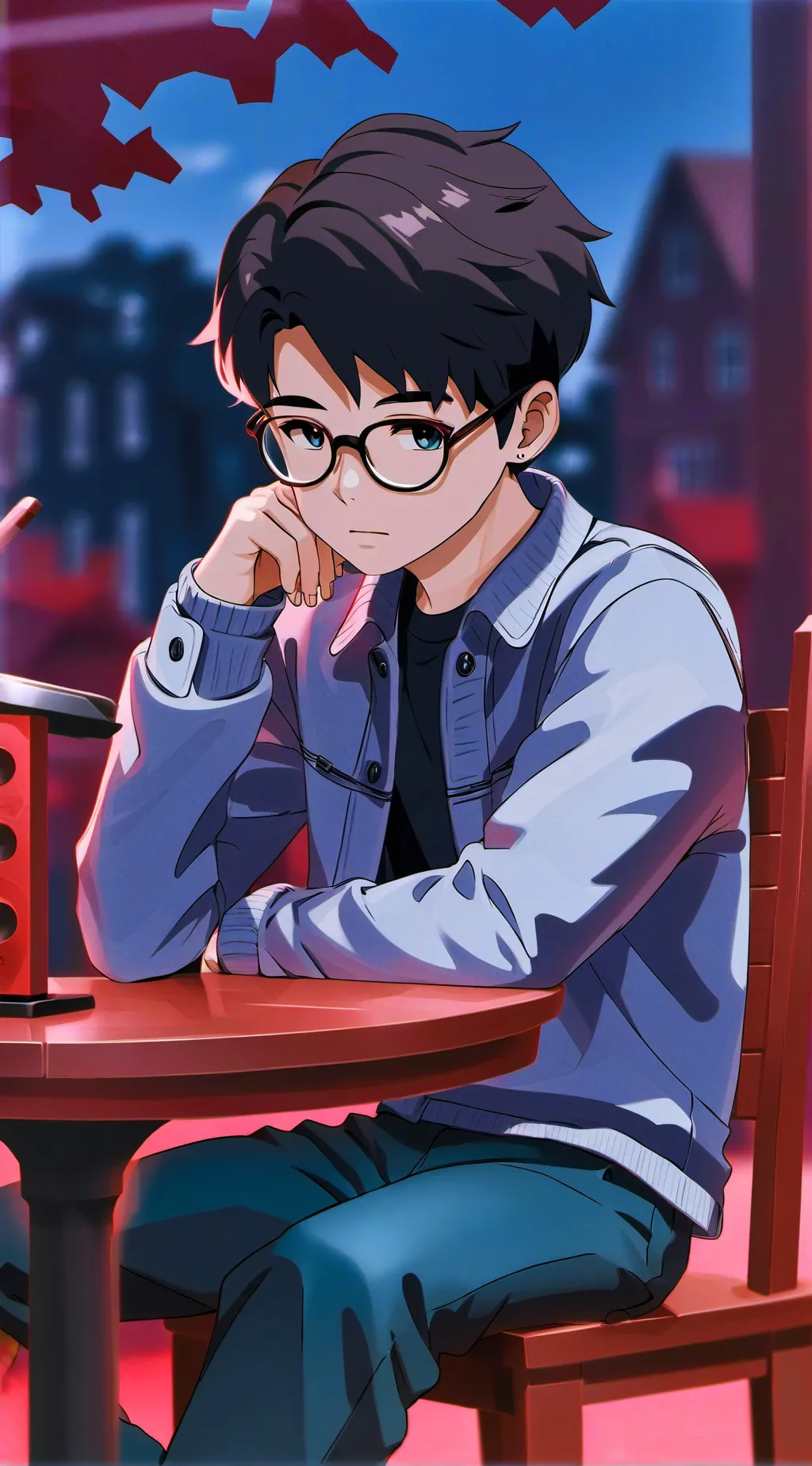 ai character: Avengers  background