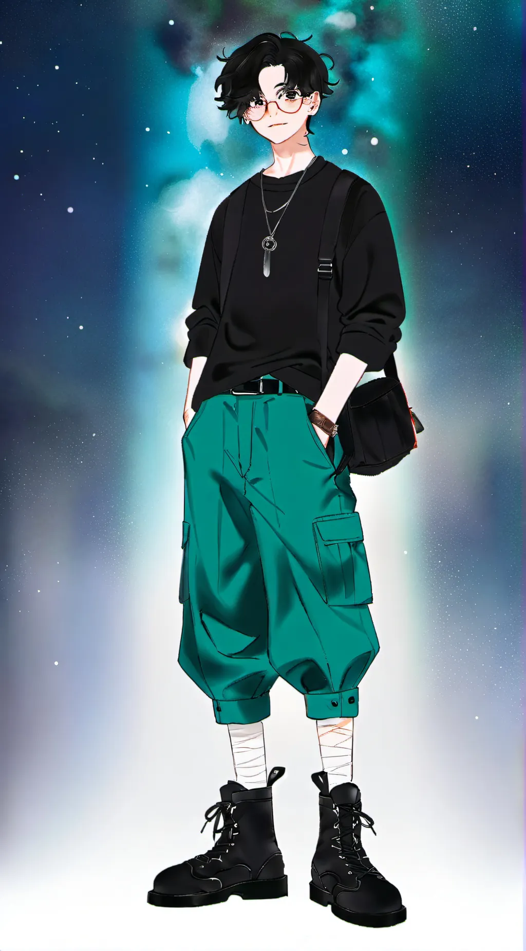 ai character: ☆Zac☆ background