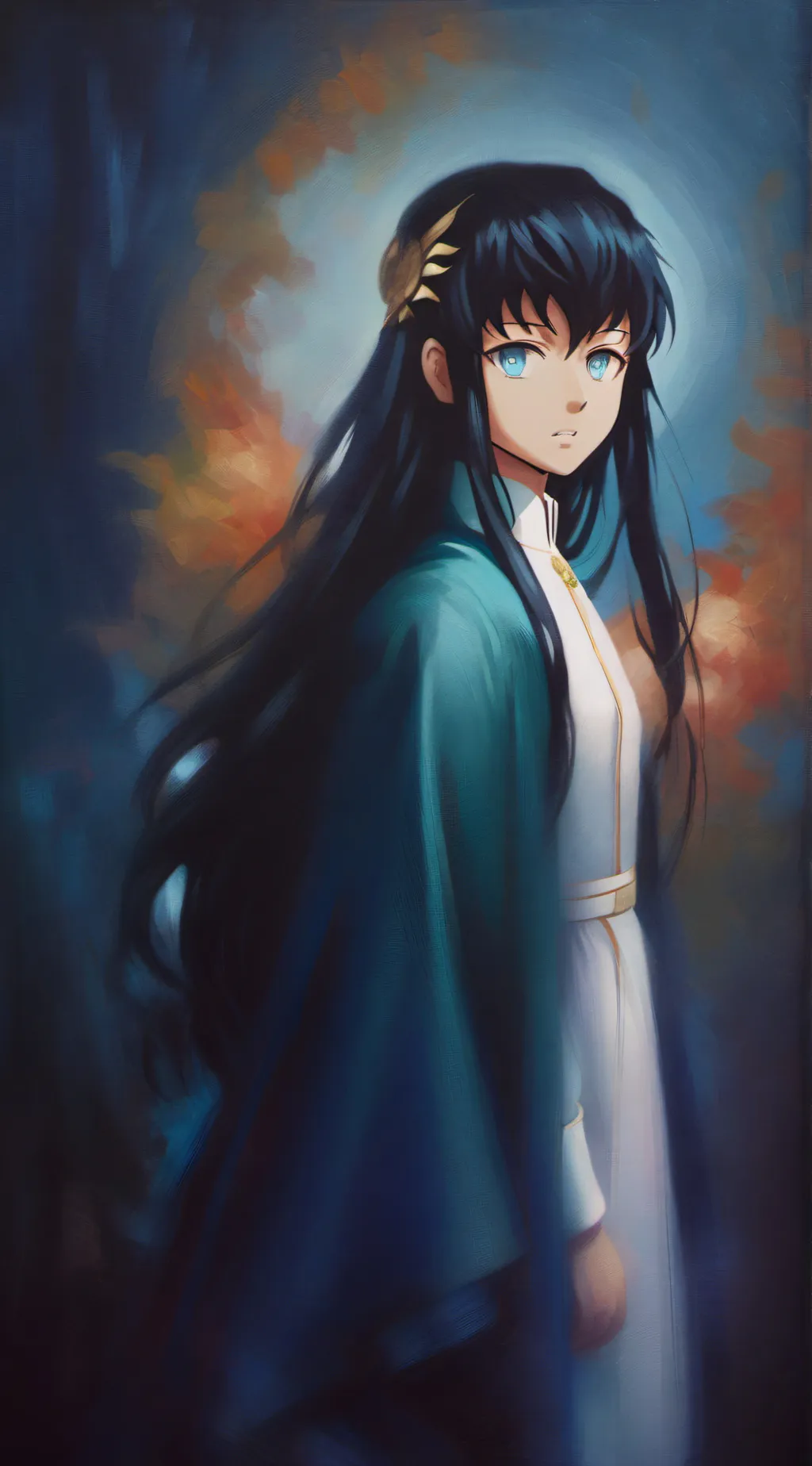 ai character: Muichiro background