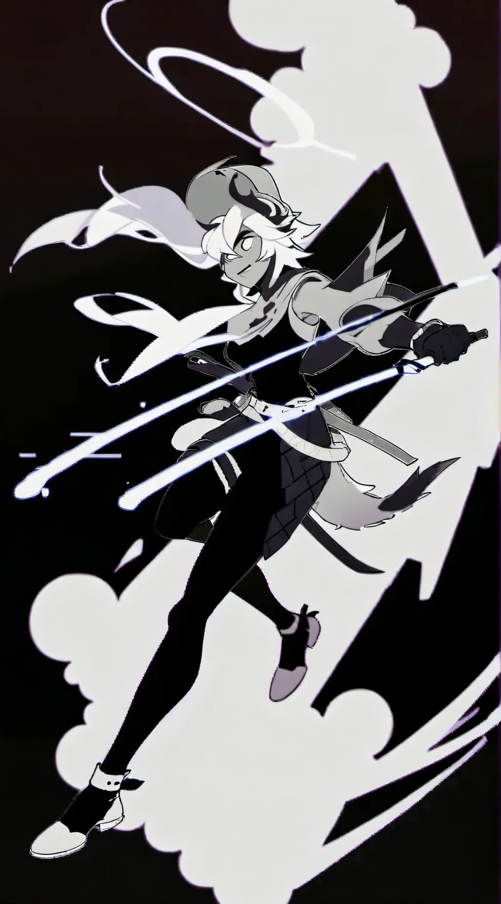 ai character: ZIP.  background