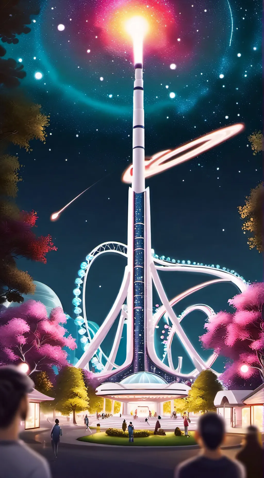 ai character: Demon Slayer Stage background