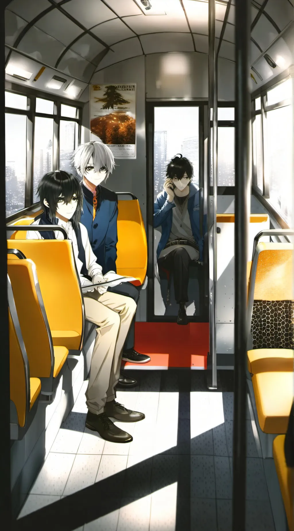 ai character: Mha field trip background