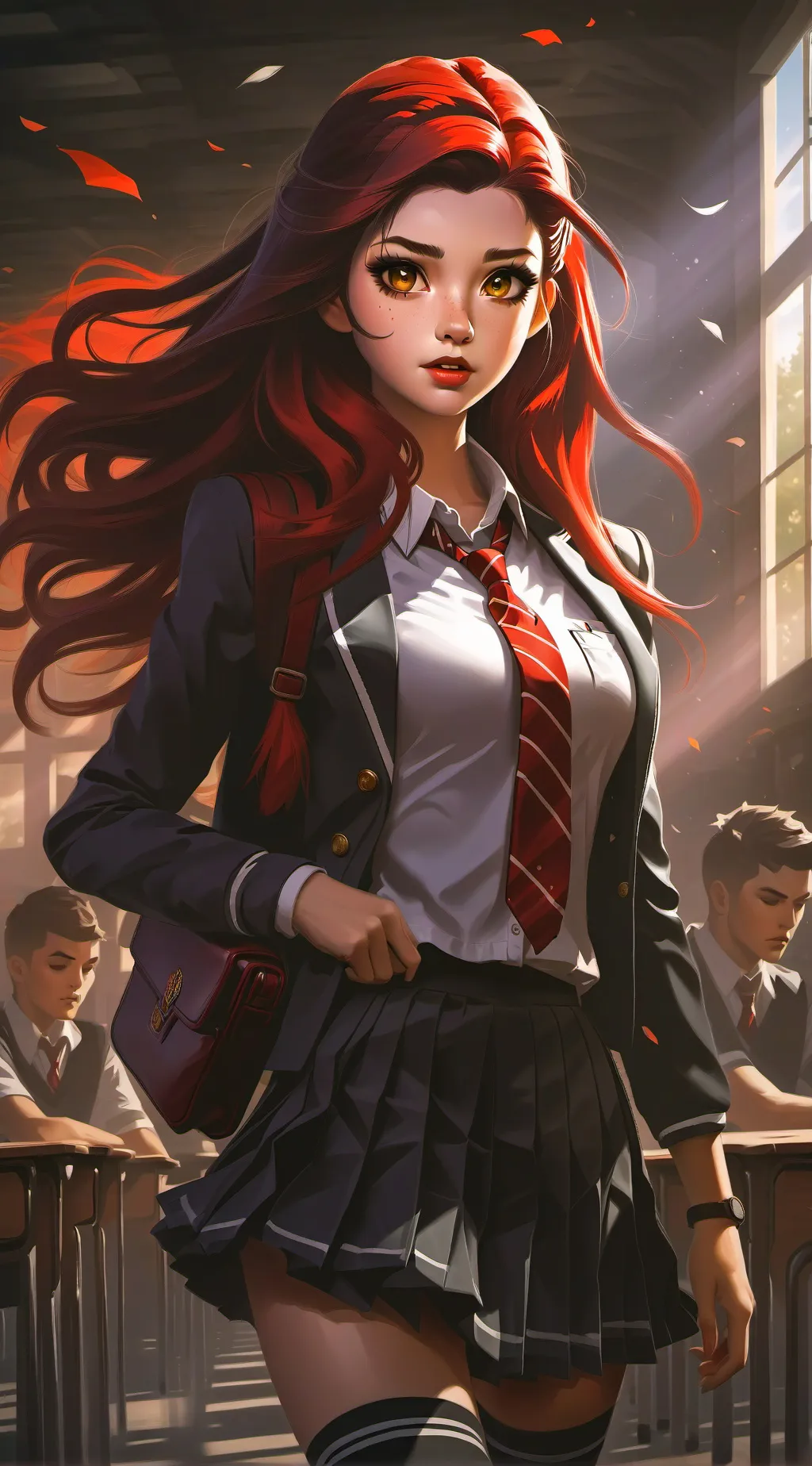 ai character: Riley cook background