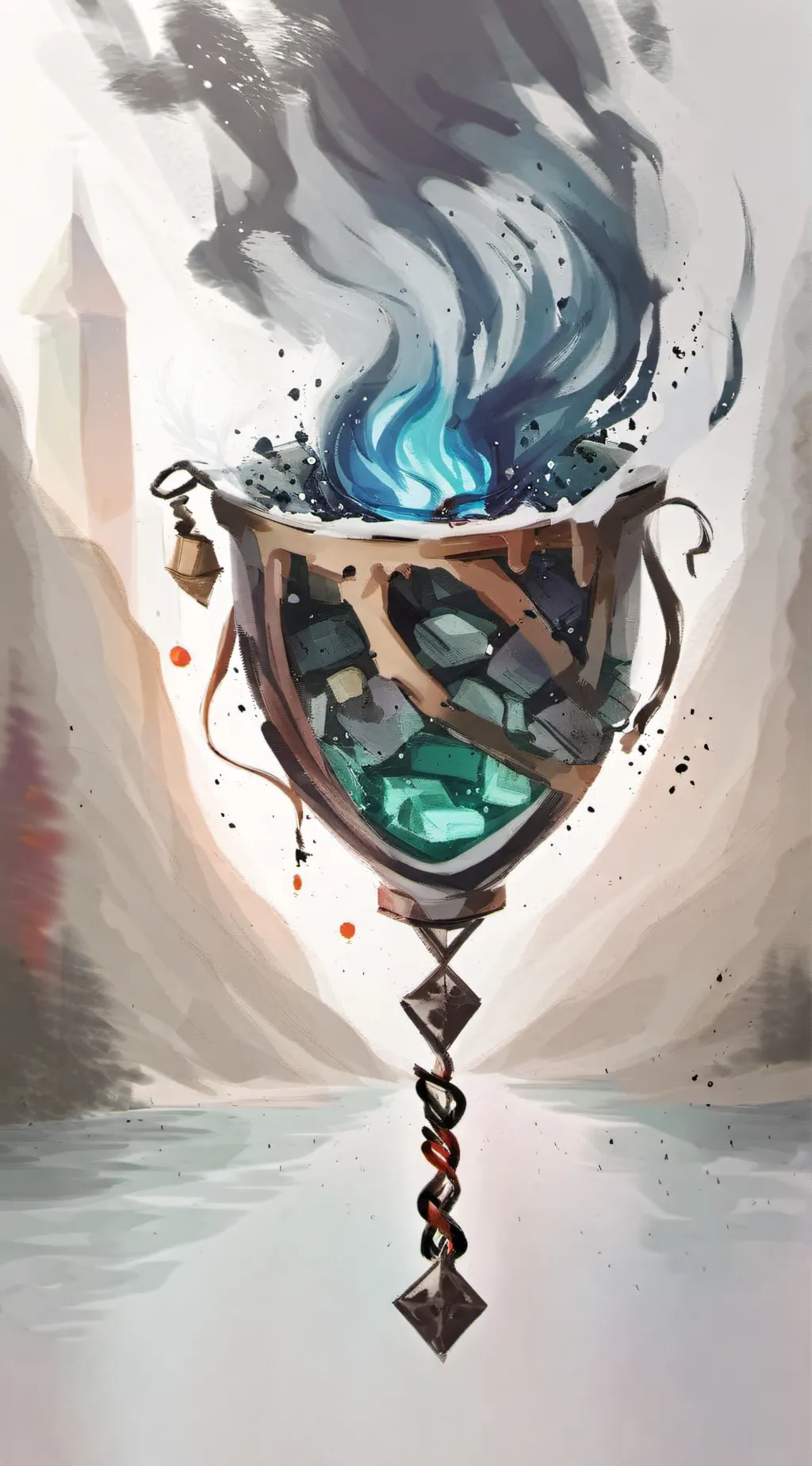 ai character: prengnancy potion background