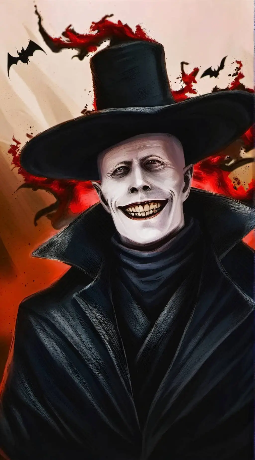 ai character: Judge holden background