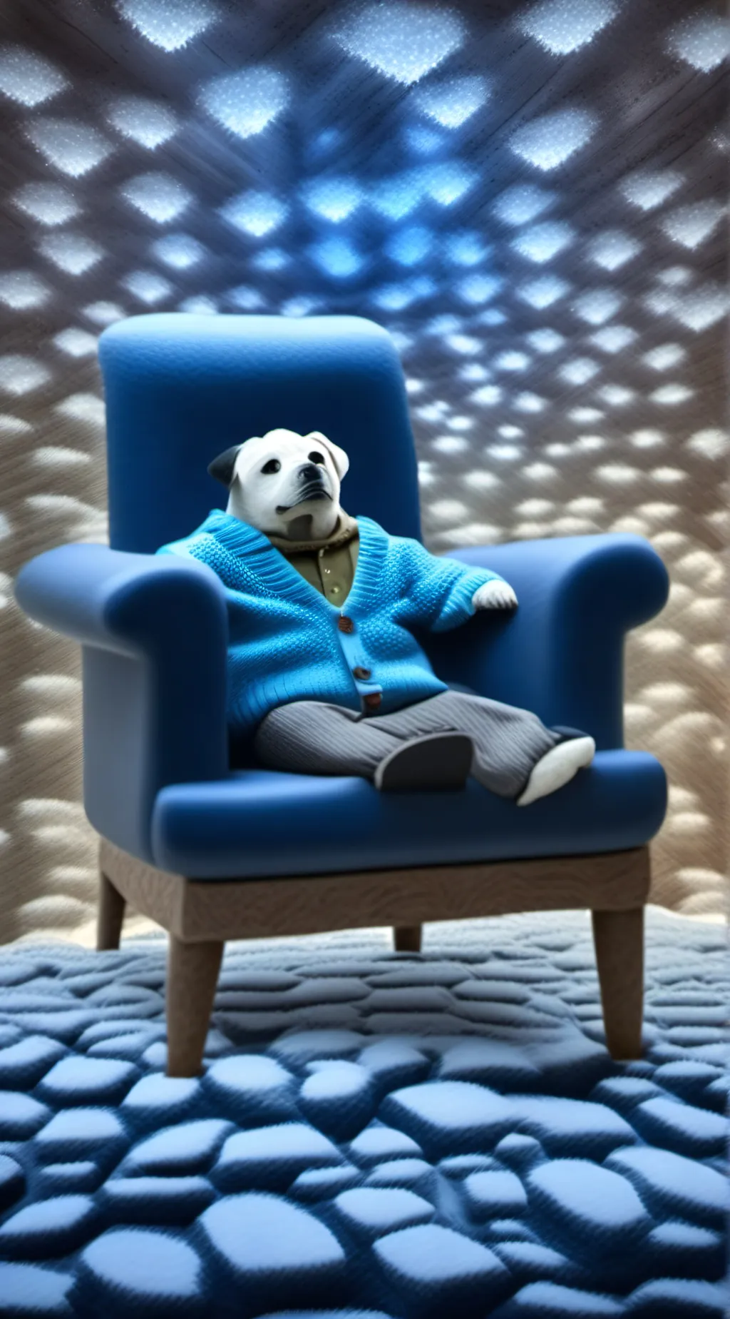 ai character: Baby Yoda background