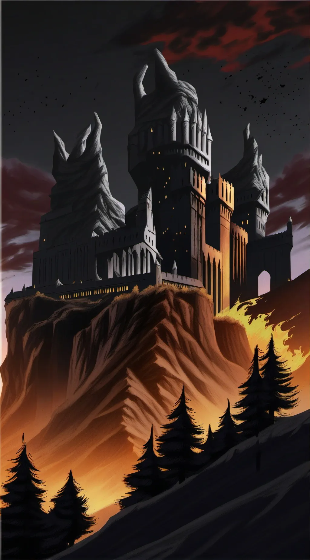 ai character: Hogwarts background