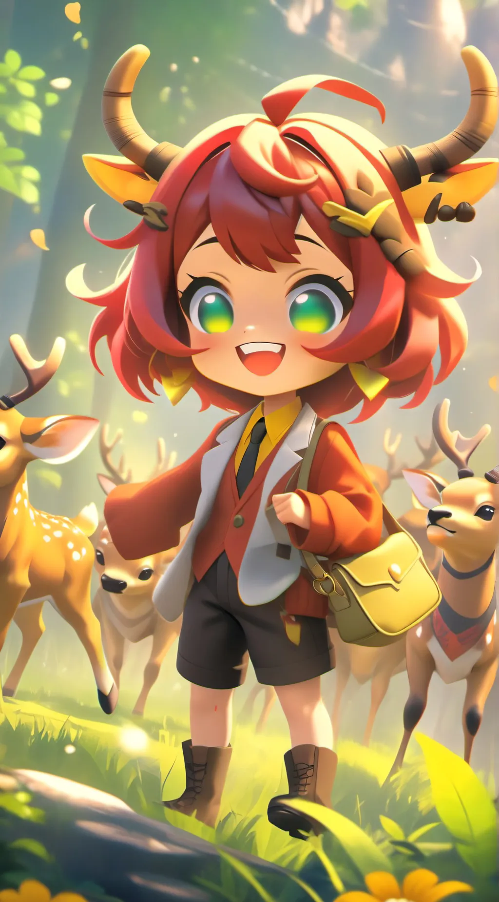 ai character: extermination day background