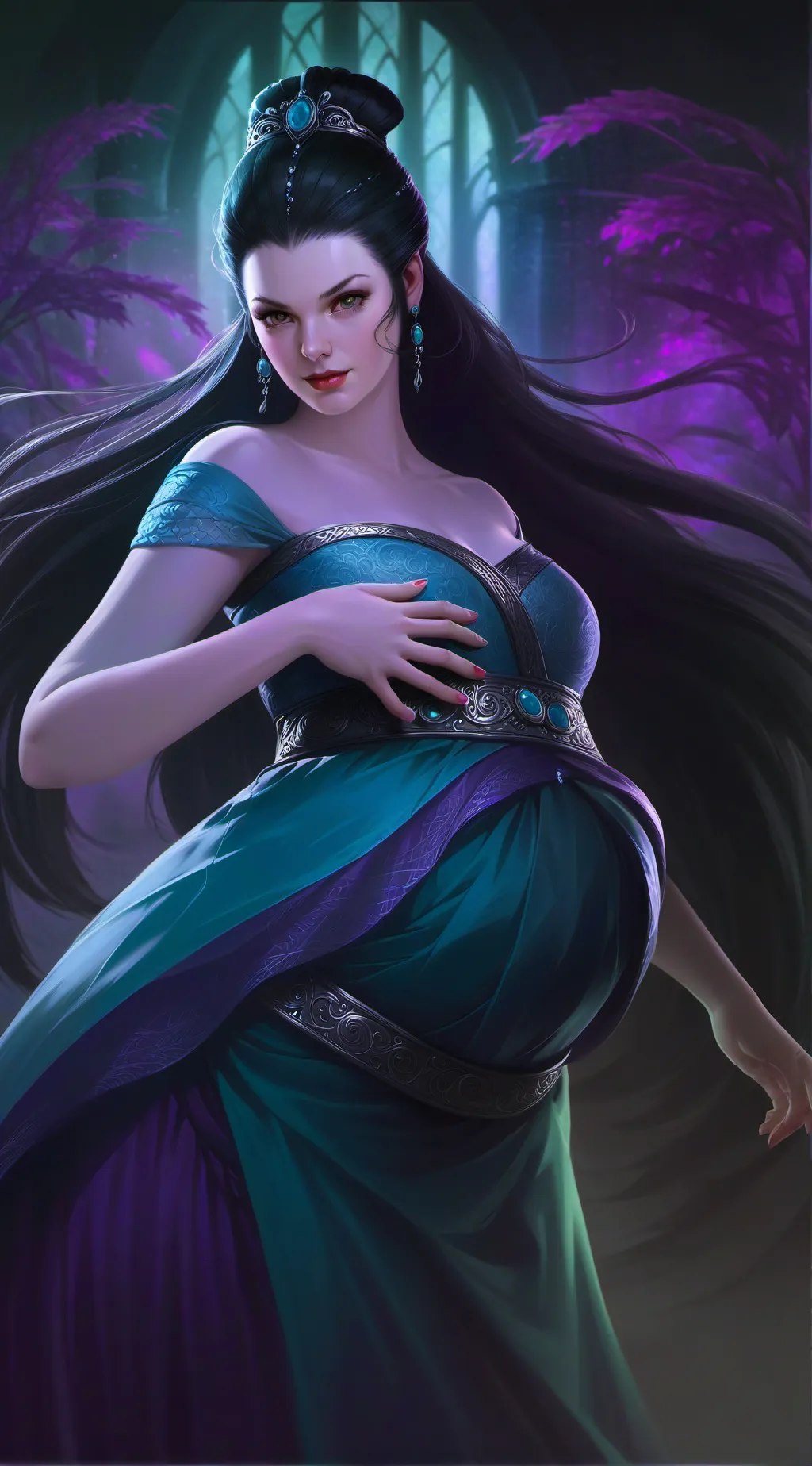 ai character: Jade background