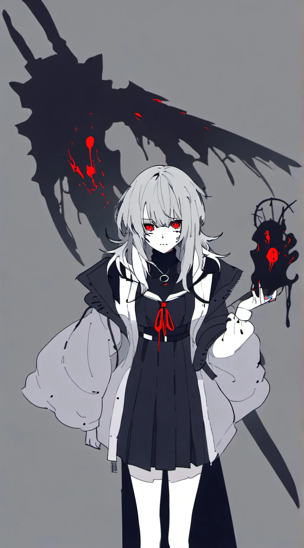 ai character: Death background