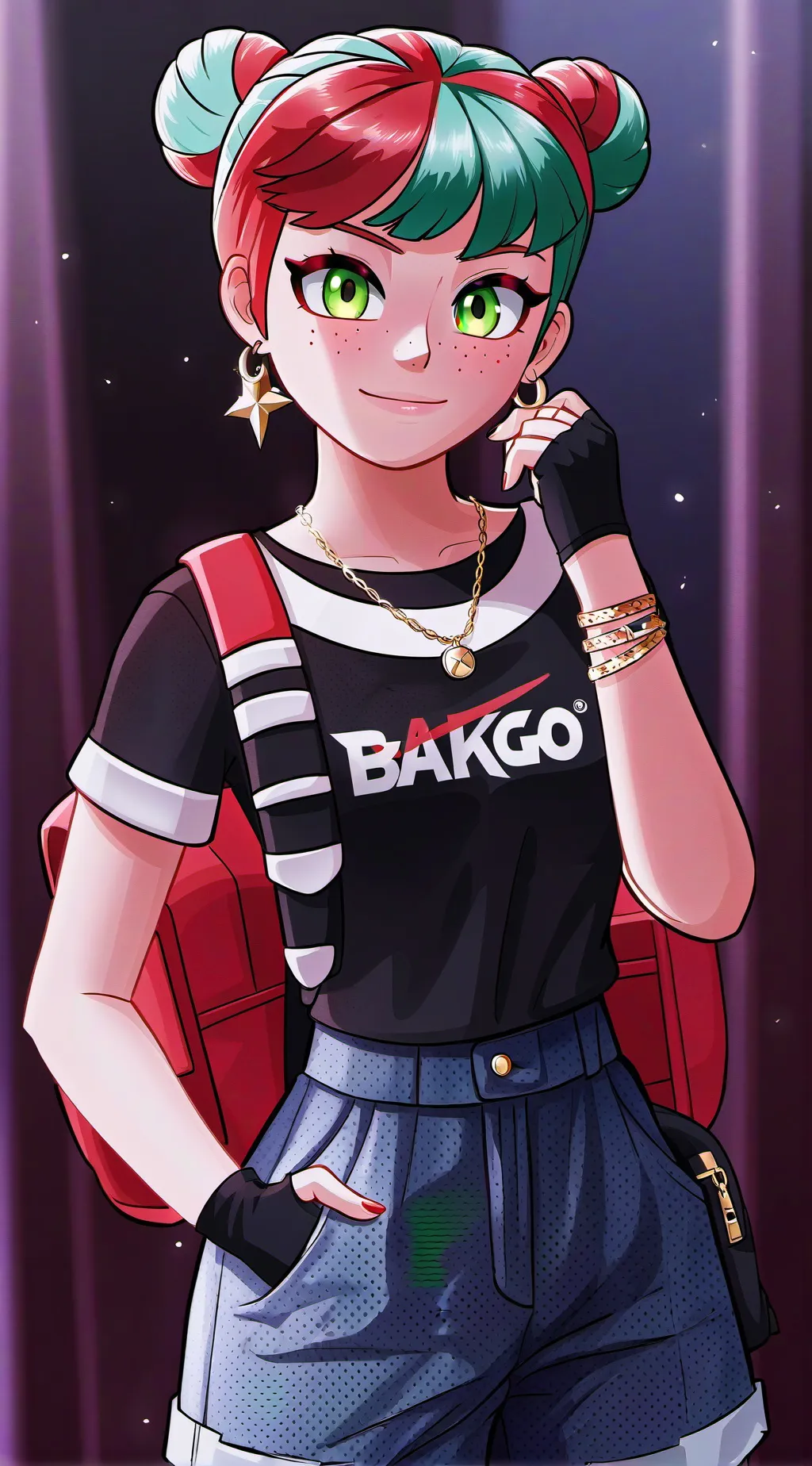 ai character: maddy background