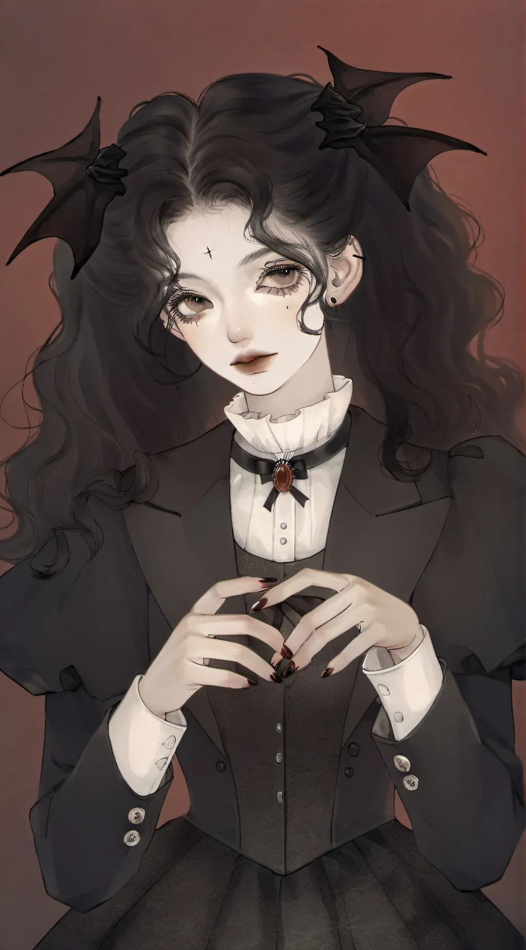 ai character: bored background