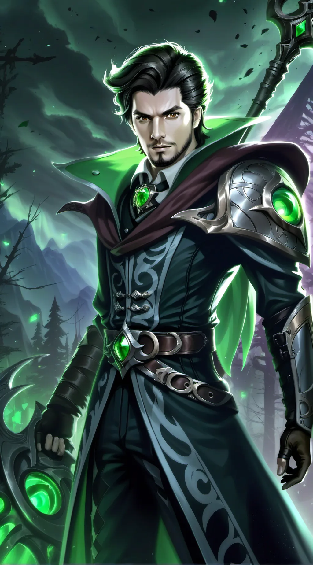 ai character: Magic Mike (meee!) background