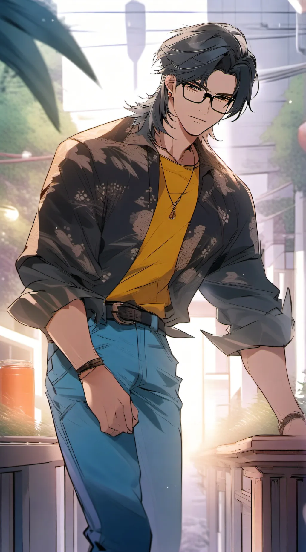 ai character: Alec background