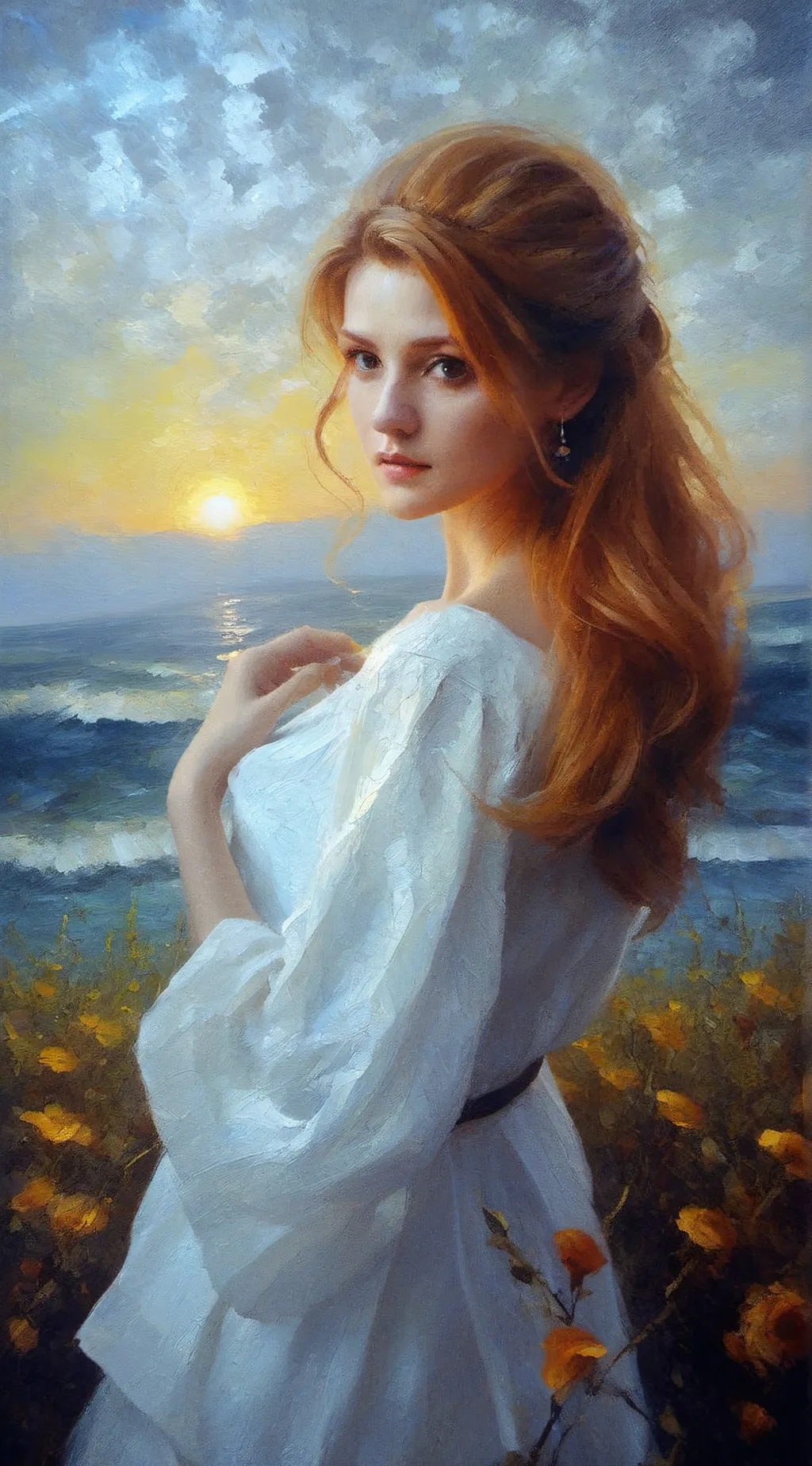 ai character: Descendants  background