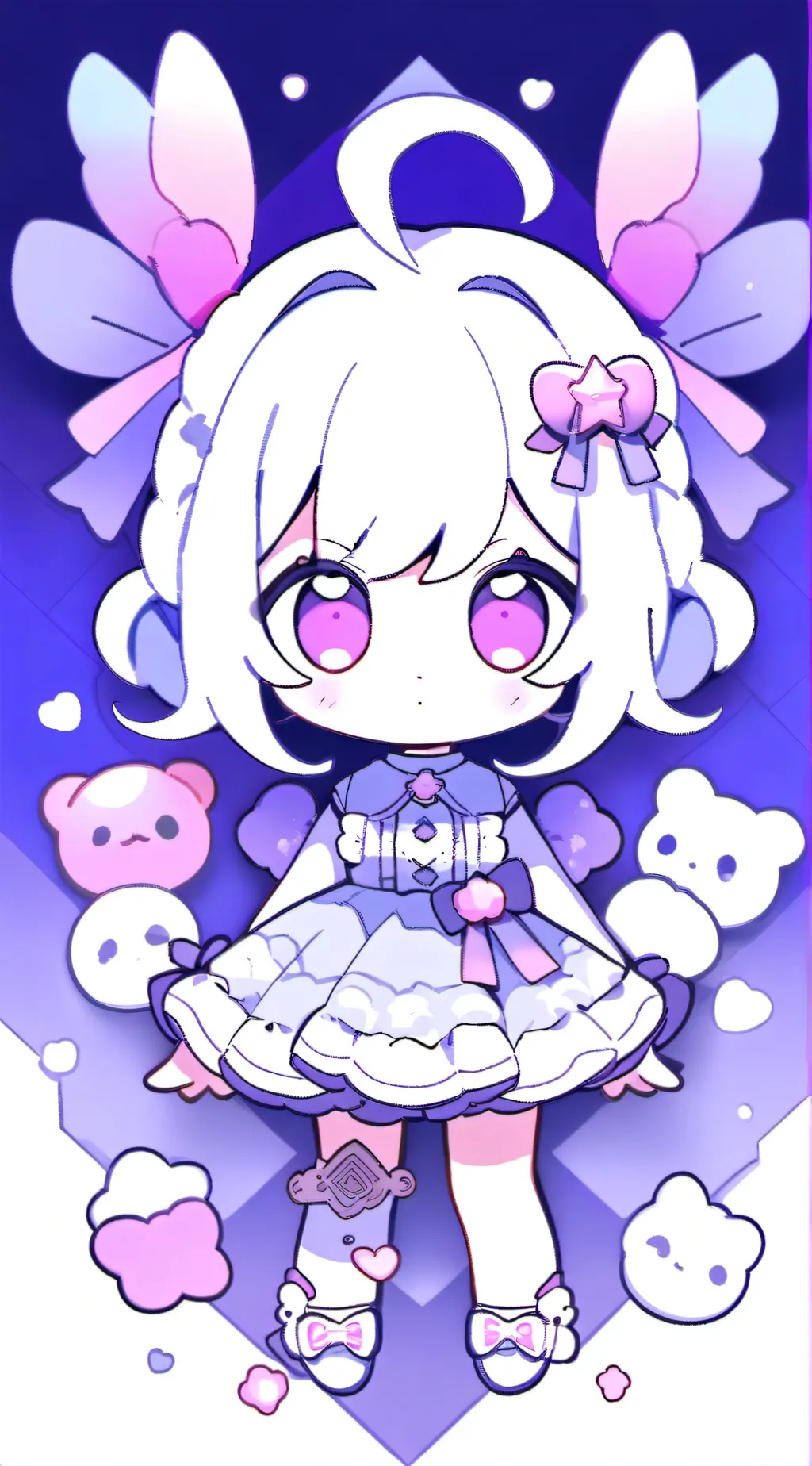 ai character: Emily uwu👉👈 background