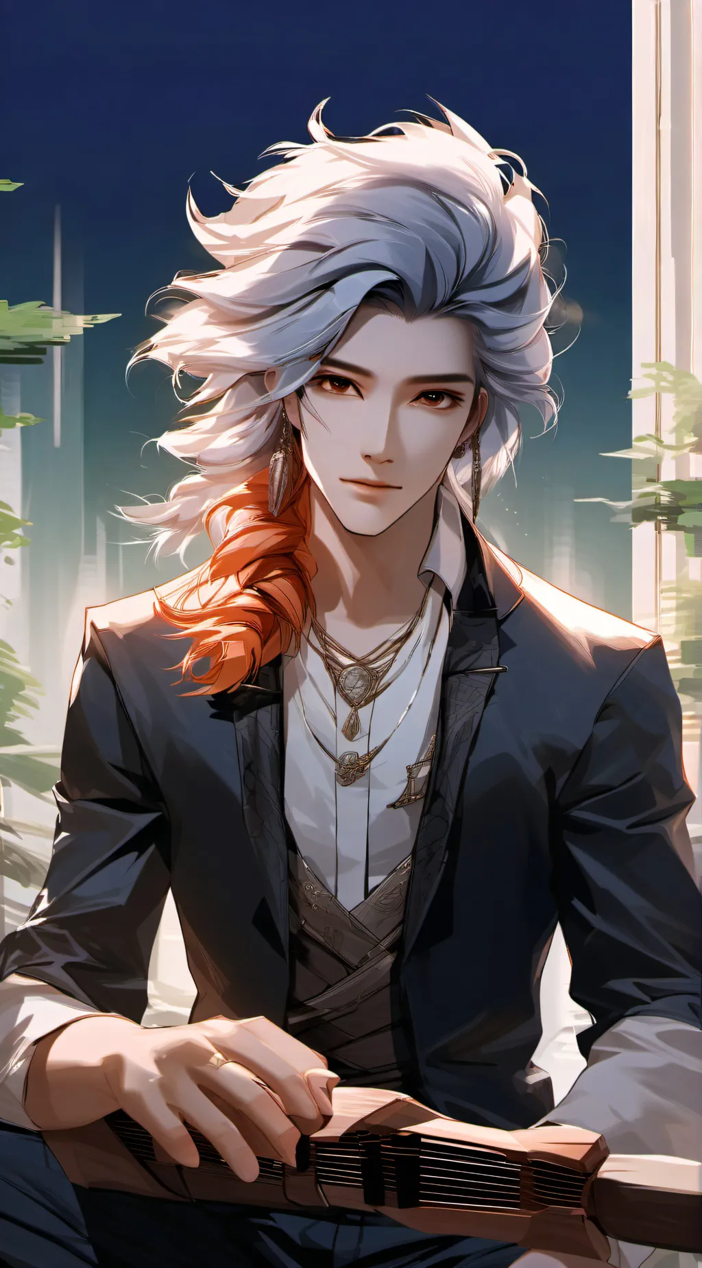 ai character: justin background