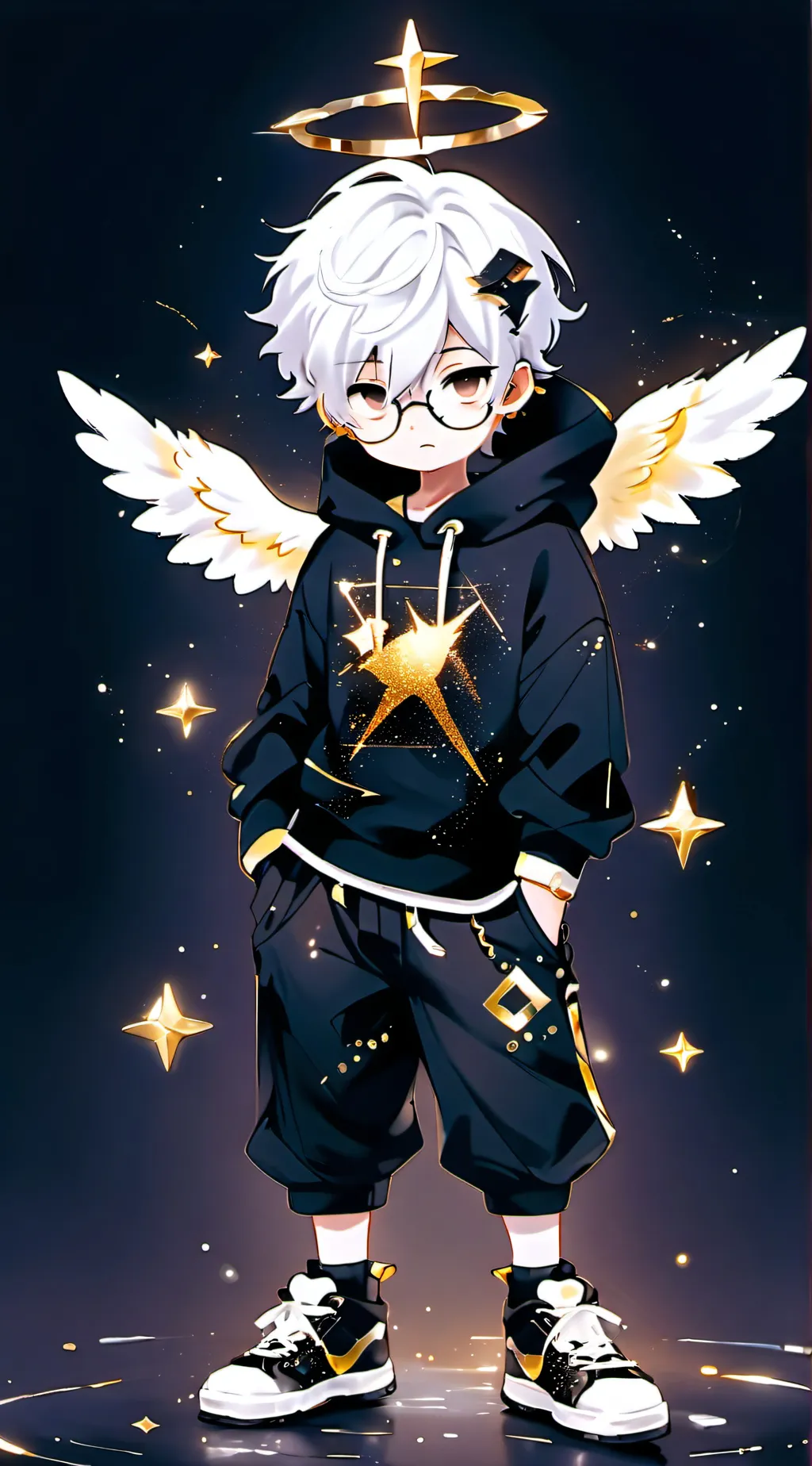 ai character: evan background