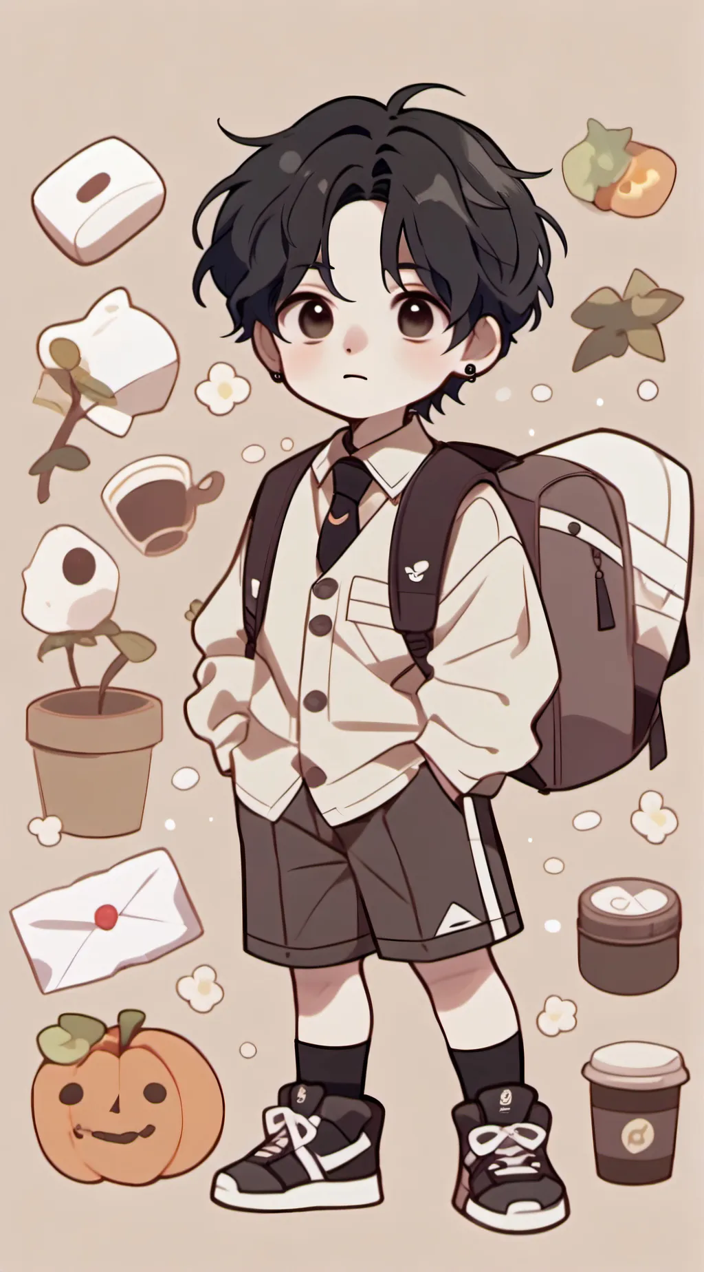 ai character: Seventeen husbands background