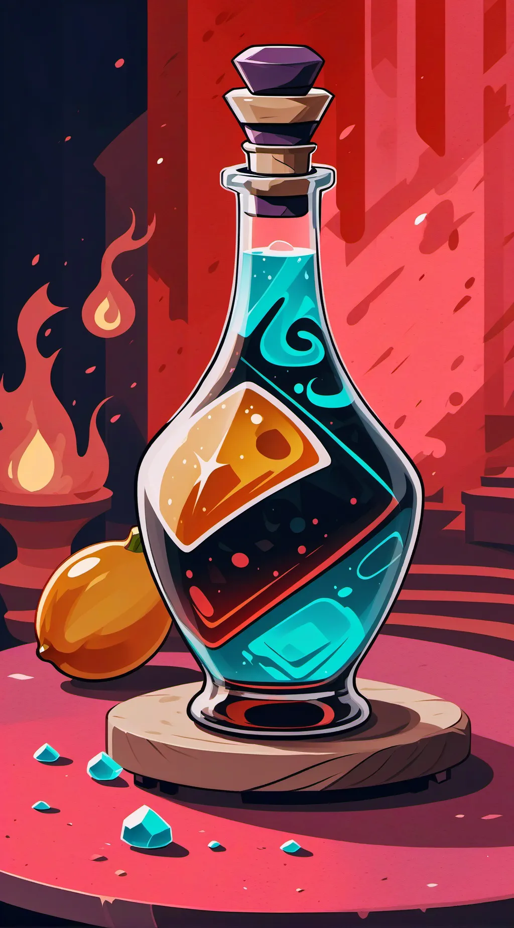 ai character: daddy potion background