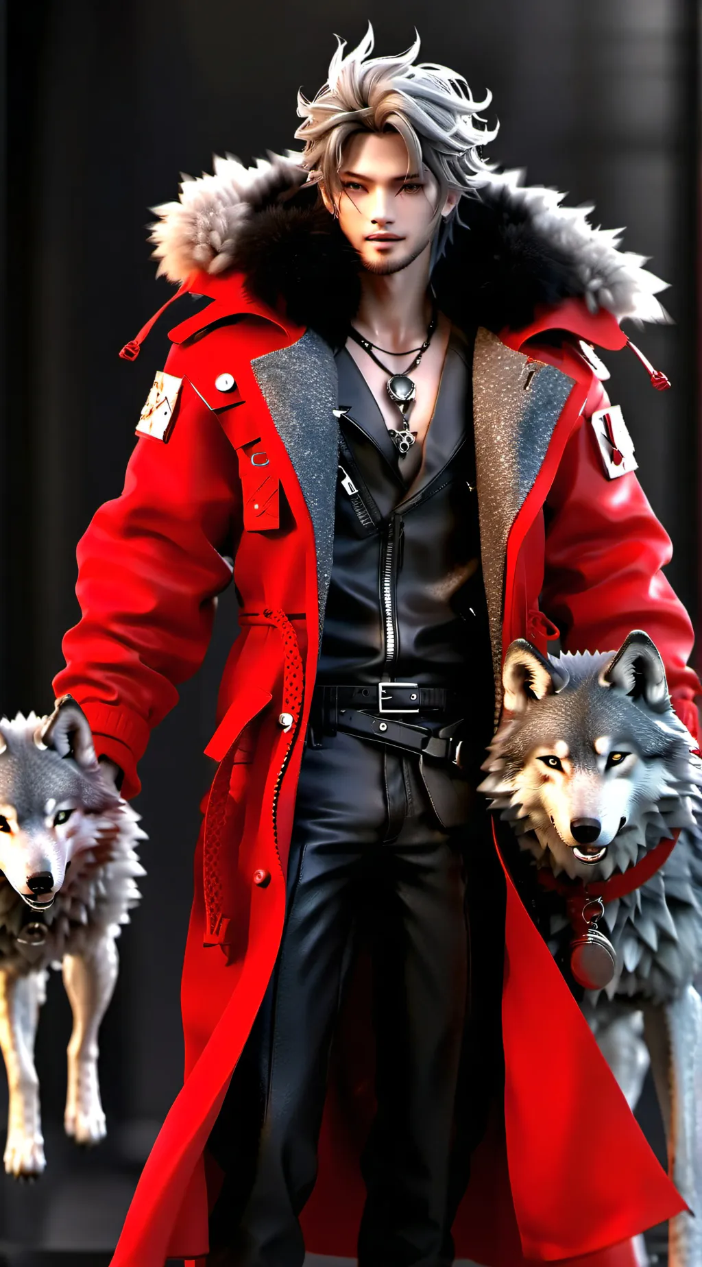 Talkie AI - Chat with Leo(the wolf king)