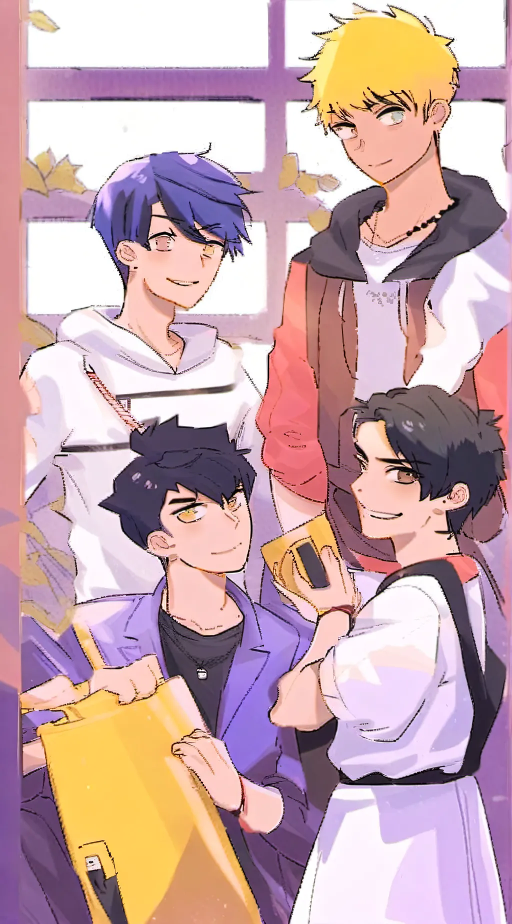 ai character: Boyfriends background