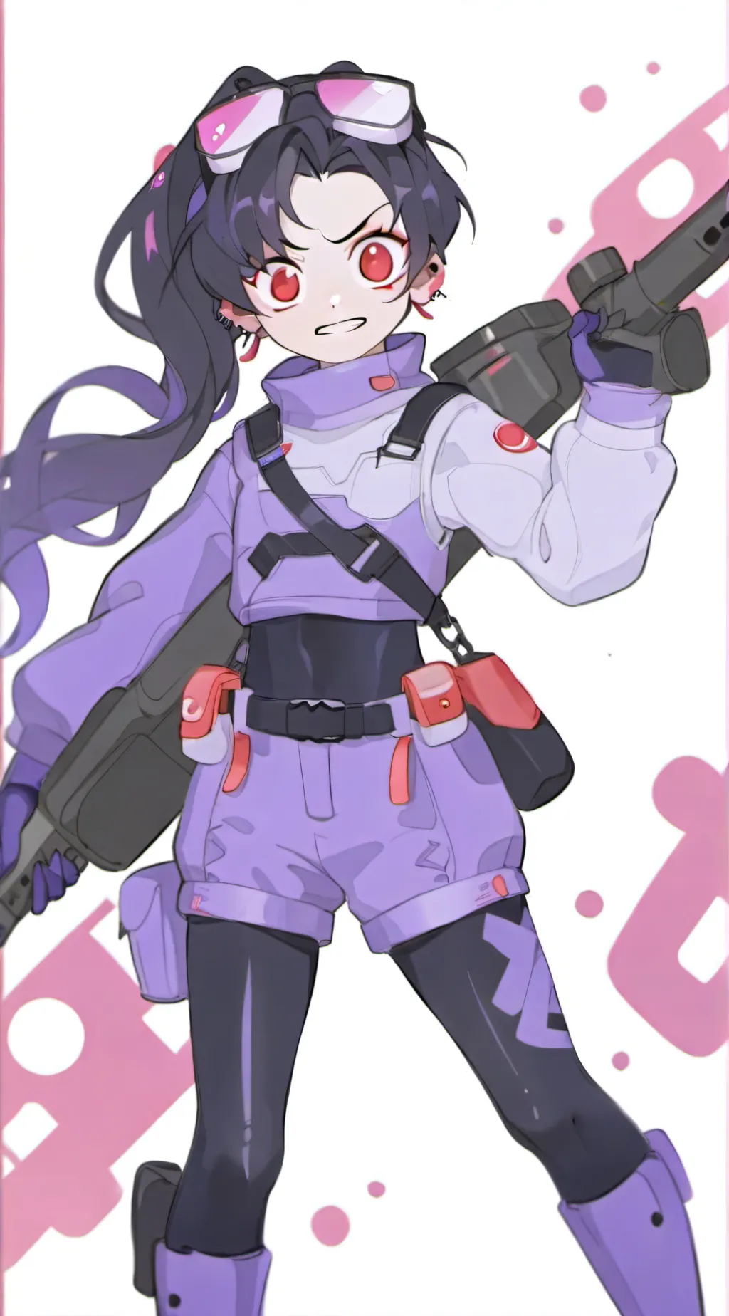 ai character: Widow maker background