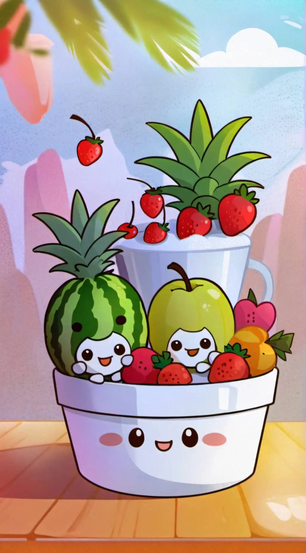 ai character: suika 🍉 game background