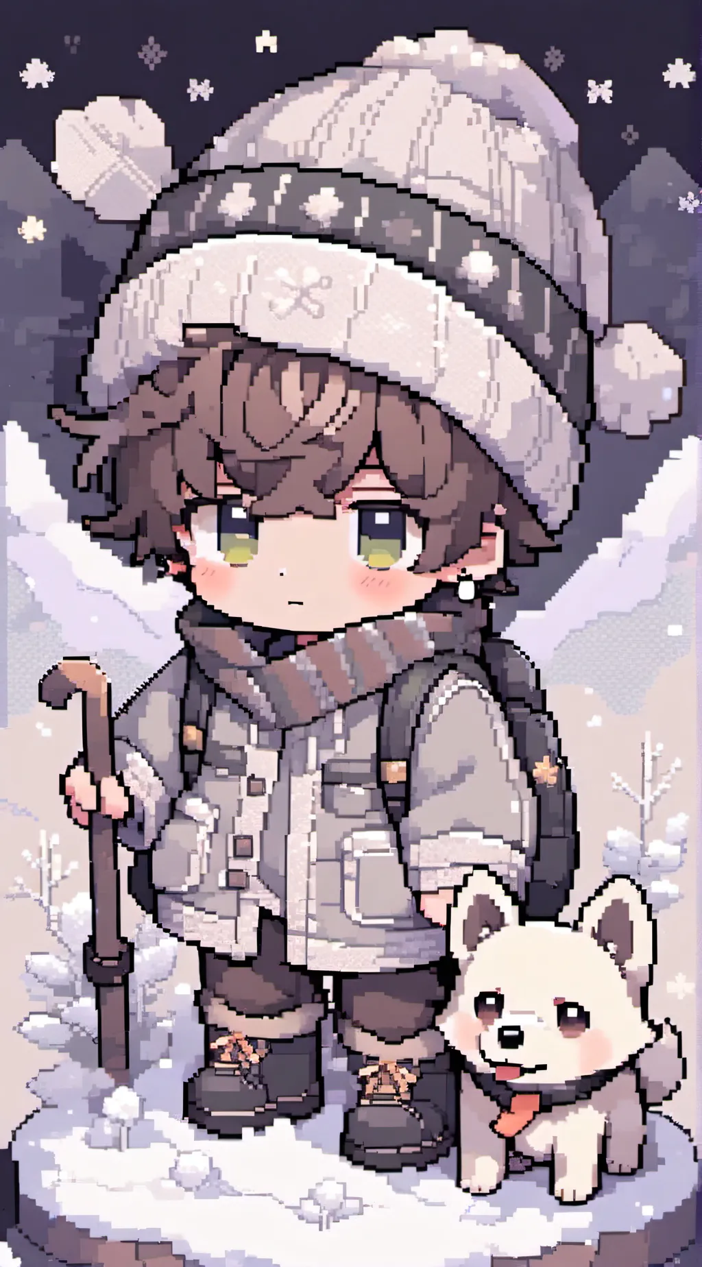 ai character: boney background