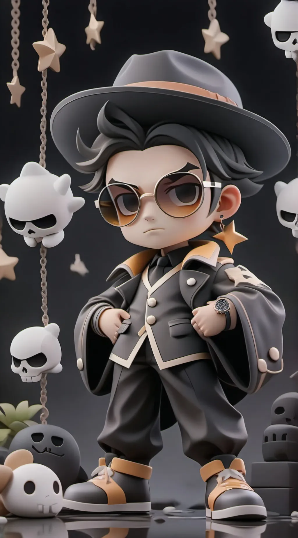 ai character: edgar background