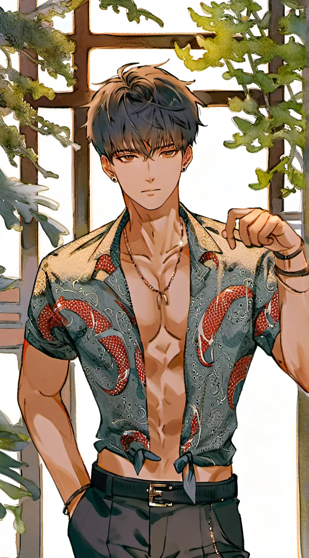 ai character: Liam🩵❤️😄 background