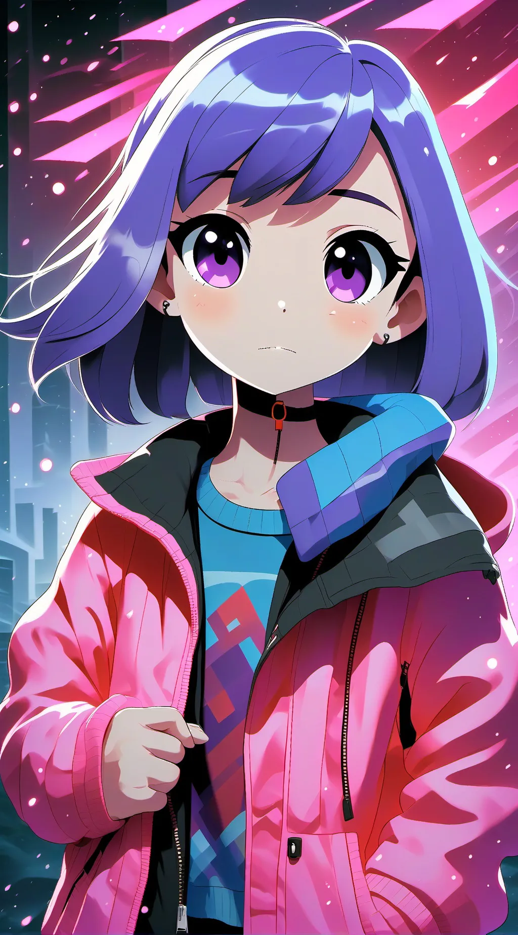 ai character: C0SM0Z background