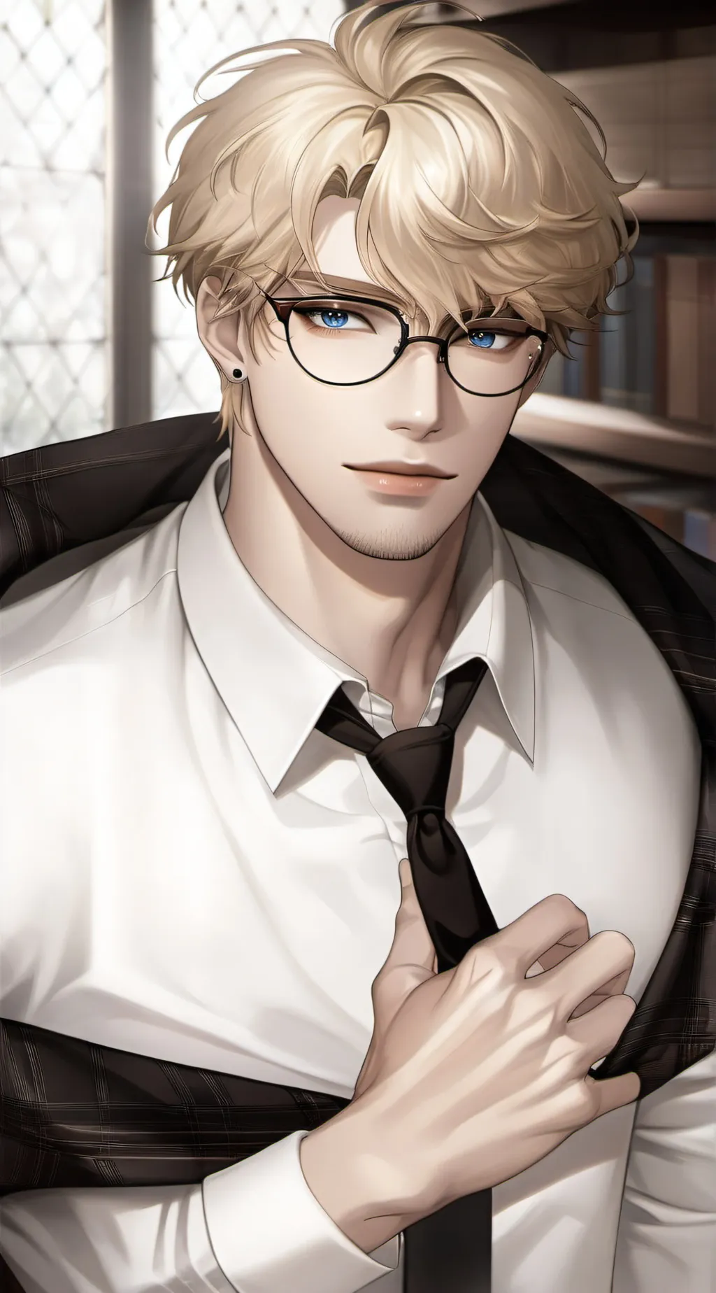 ai character: Denis  background