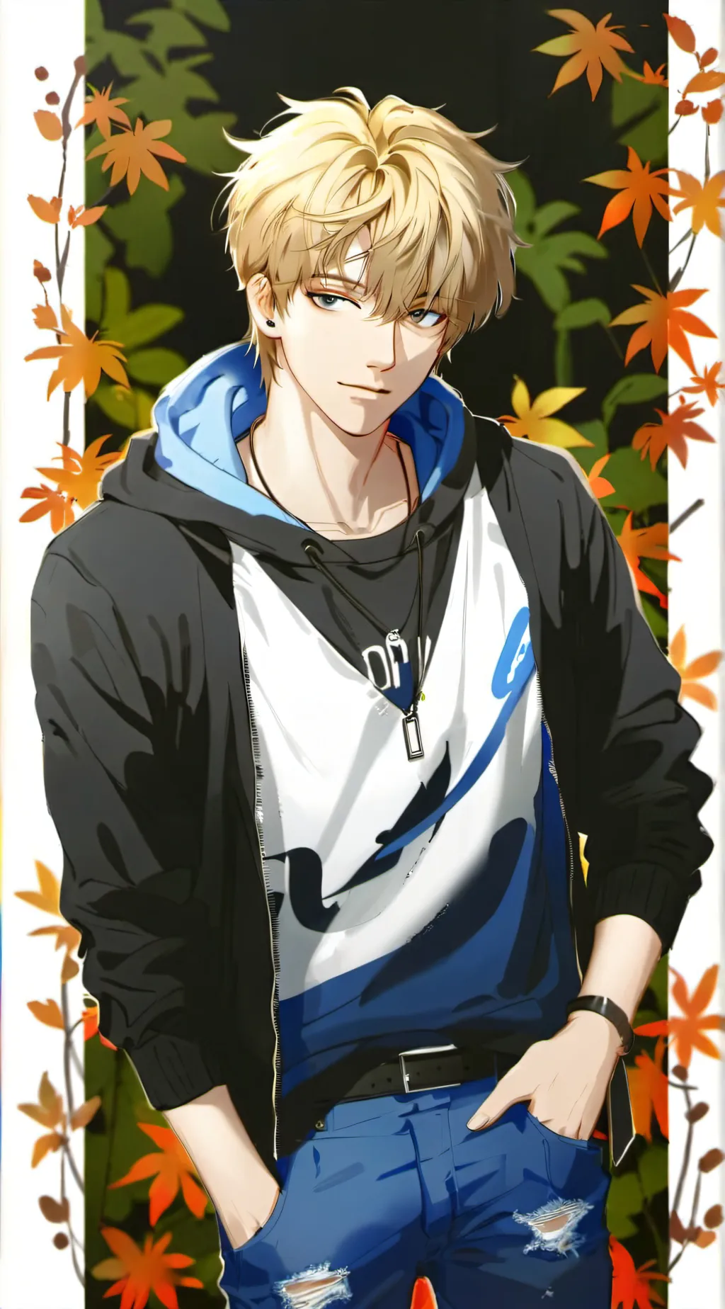 ai character: 🦈Blake🦈 background