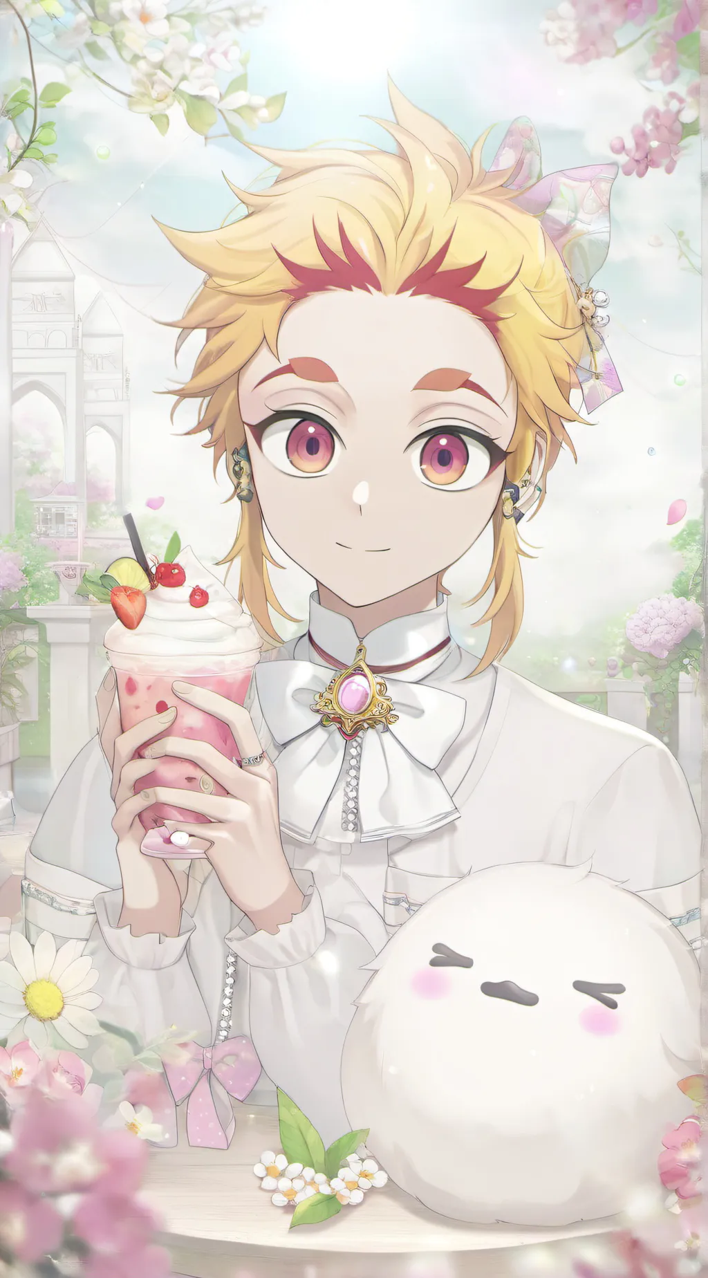 ai character: Senjuro Rengoku  background