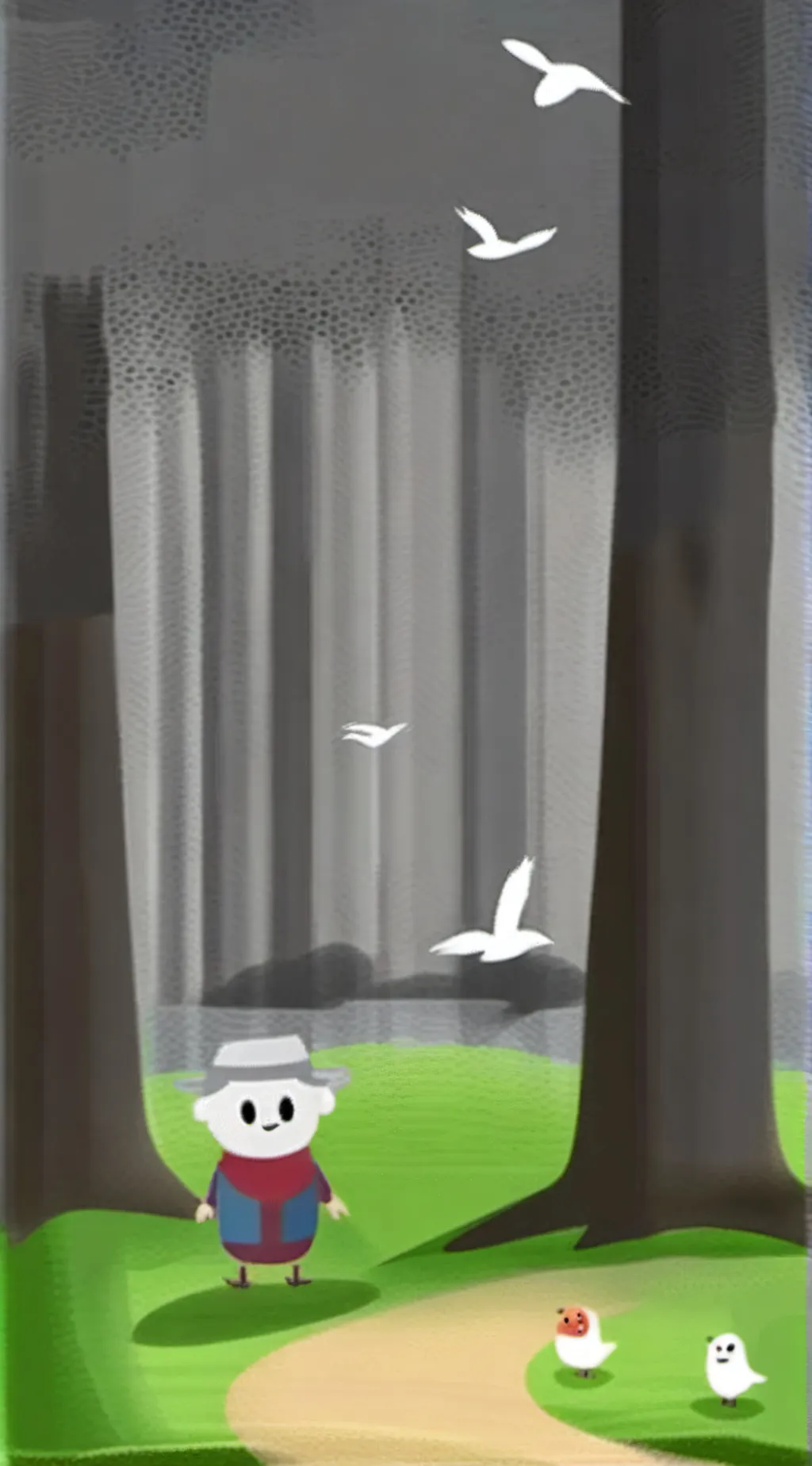 ai character: duolingo background