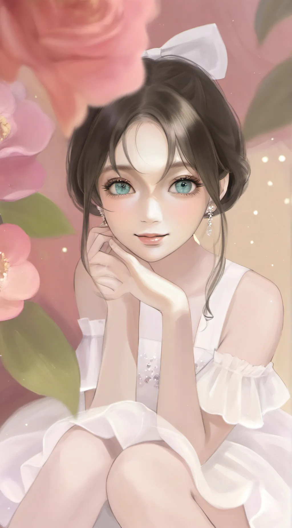 ai character: Lilly background