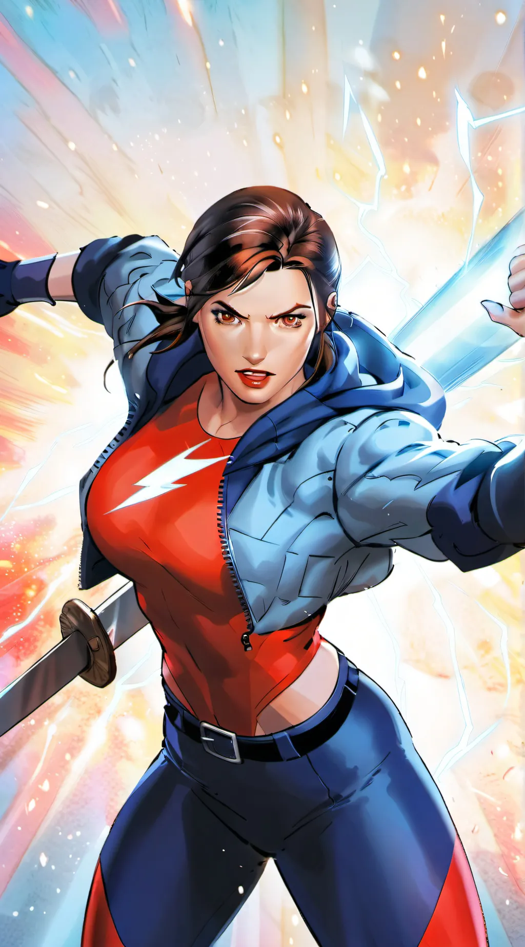 ai character: Odin  background