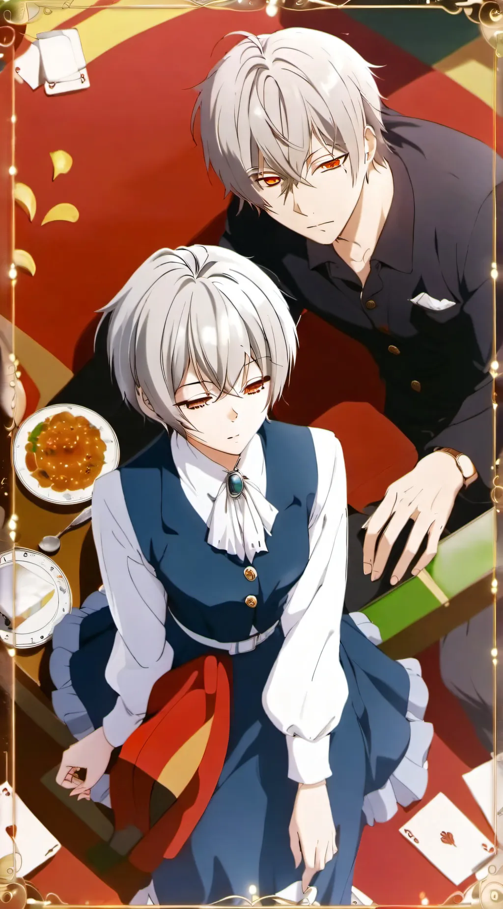 ai character: Lexi and Oliver background