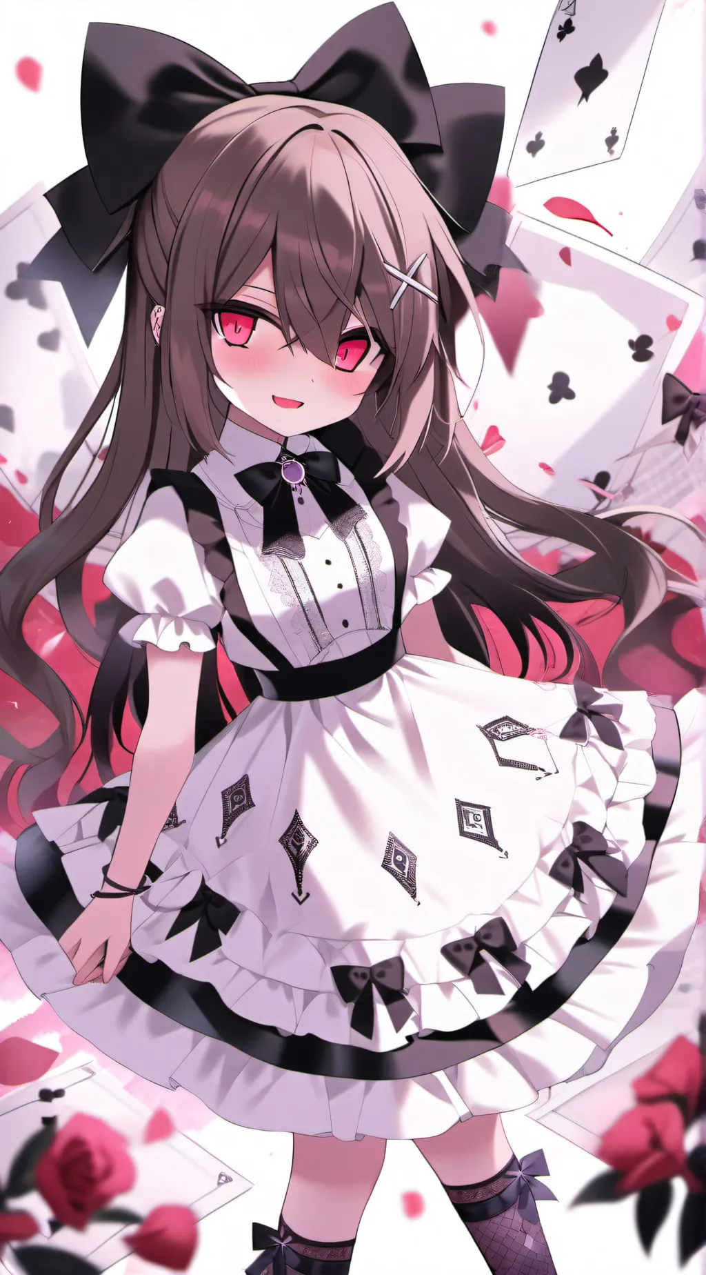 ai character: Danger Alice  background