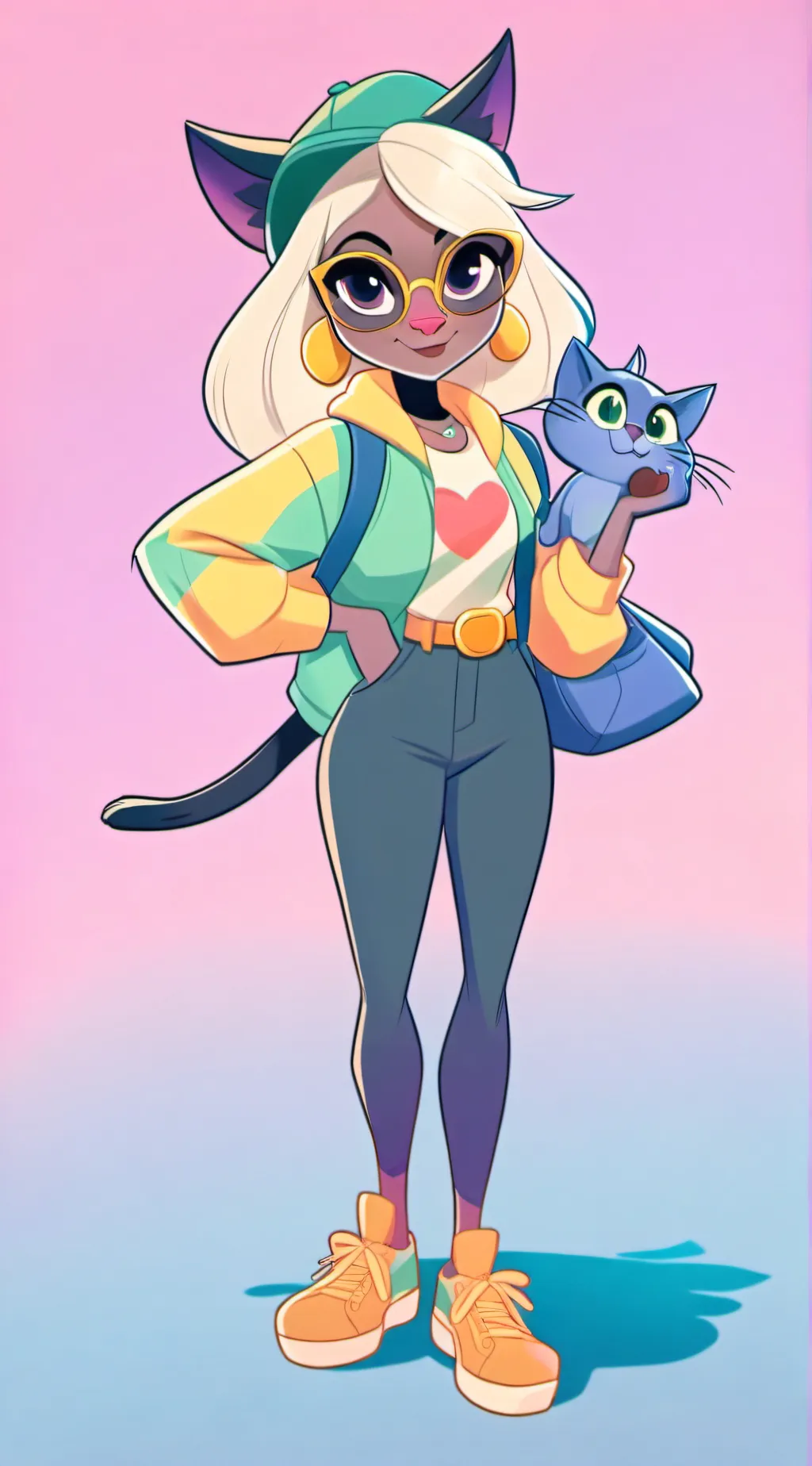 ai character: Melanie DeWalt background