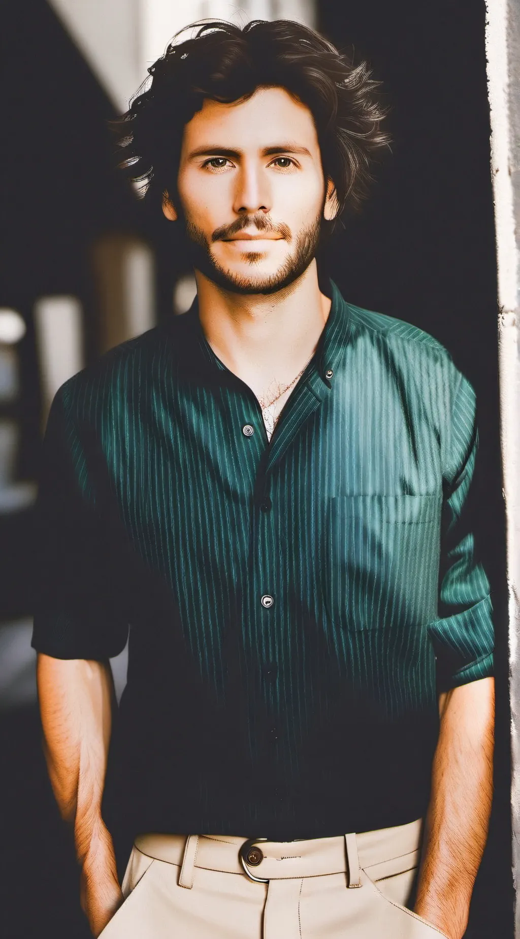 ai character: Jerry Smith  background