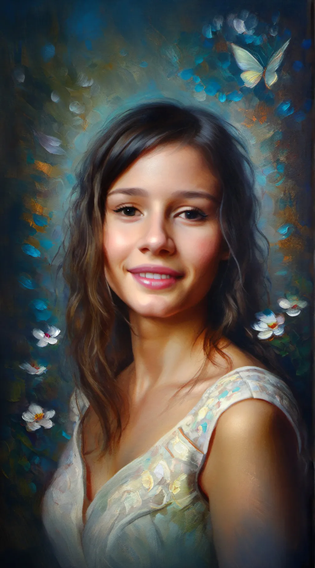 ai character: Elizabeth  background