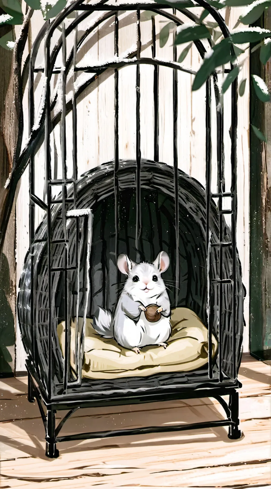 ai character: Bakudekutodo background