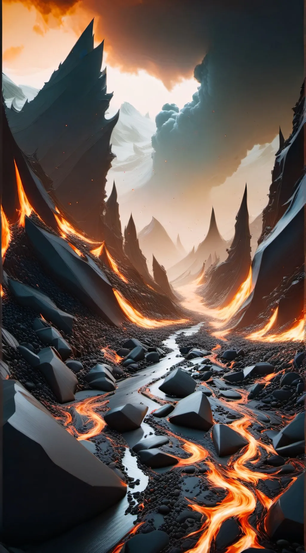 ai character: Hell background