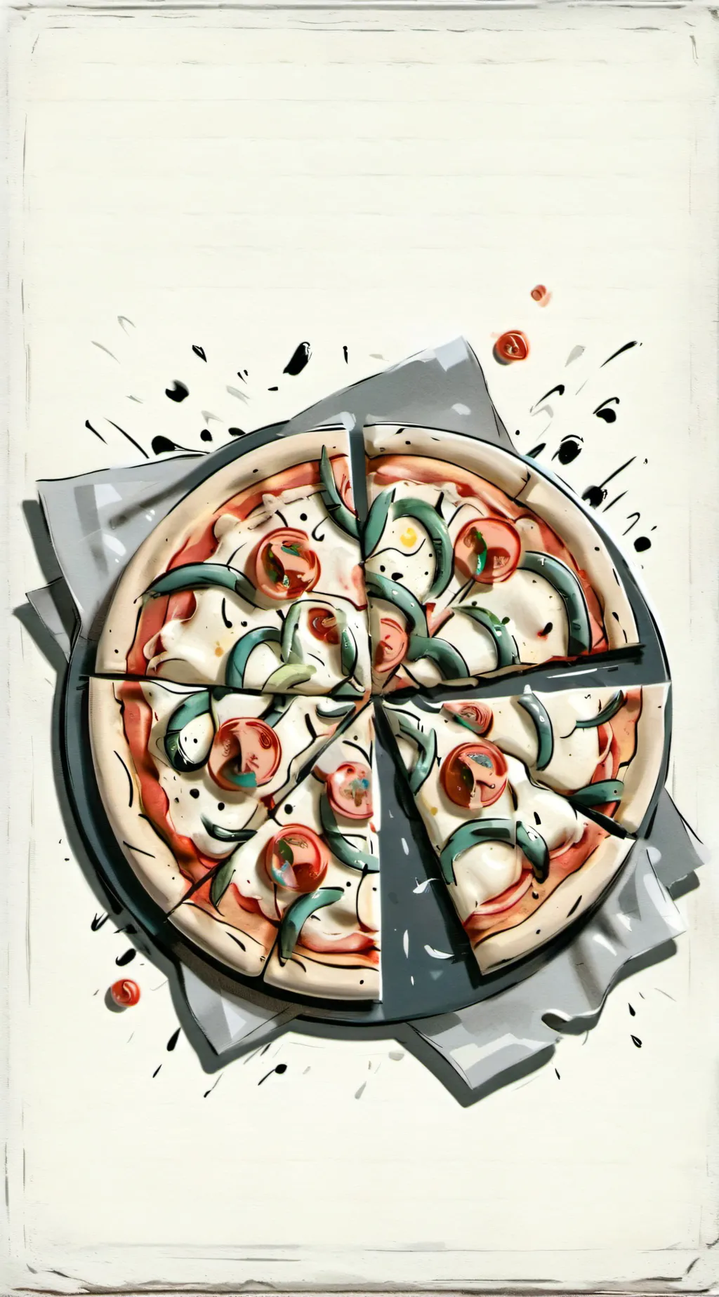 ai character: Uber eats guy background