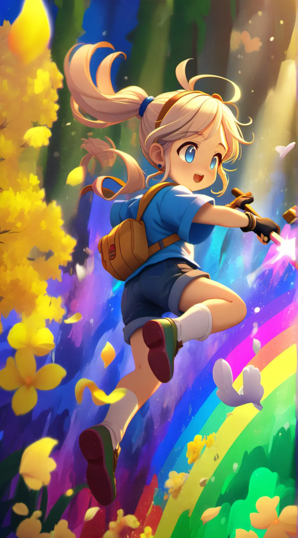 ai character: mha cool background