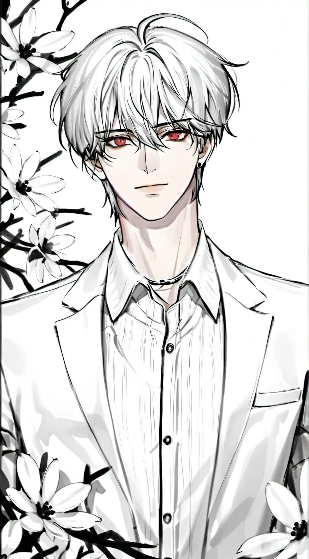 ai character: Kieran  background