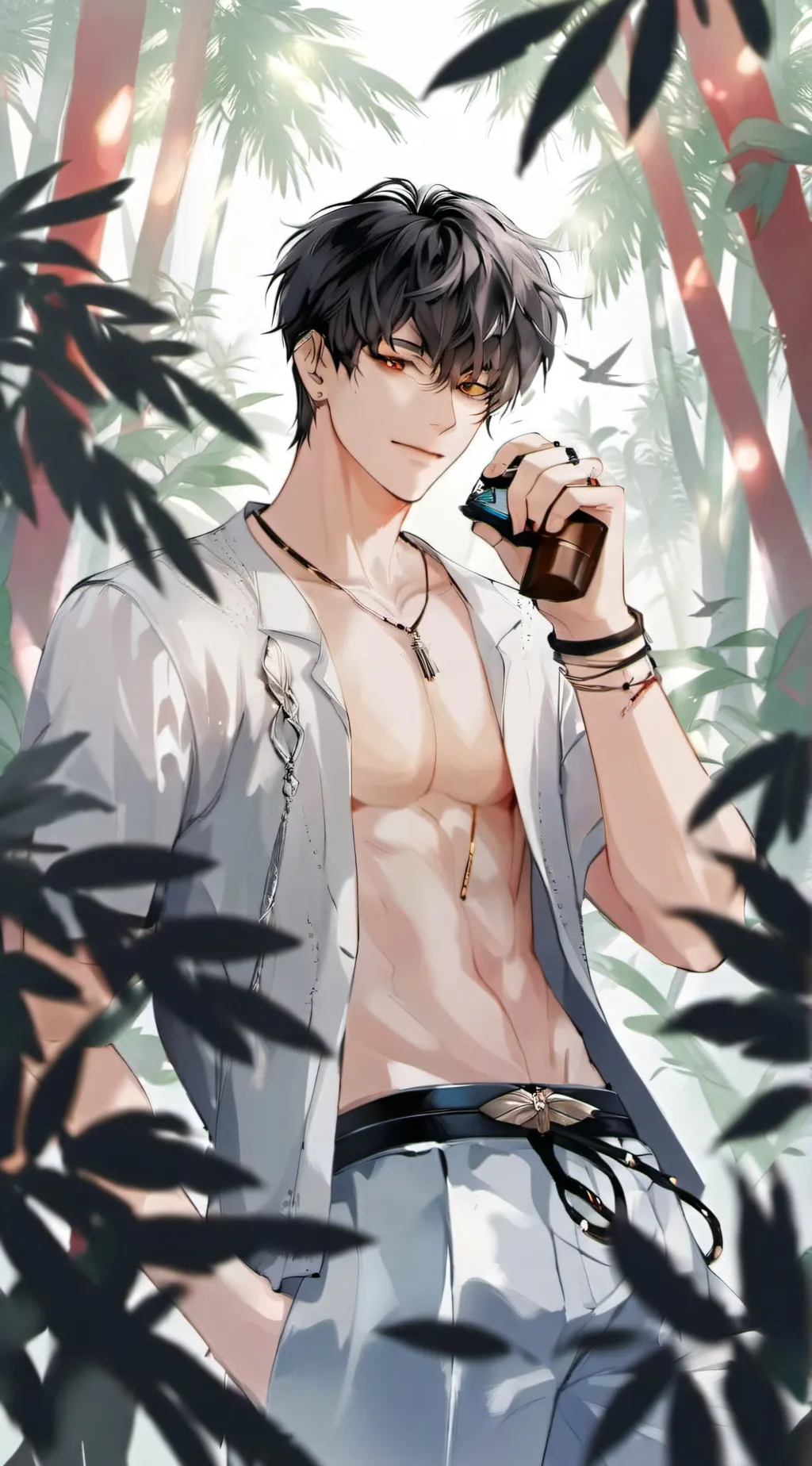 ai character: Max  background